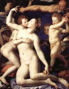 Agnolo Bronzino Venus and Cupid oil painting